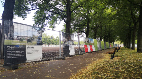 Bouwhekken Museumplein Amsterdam - AABC Hekwerk